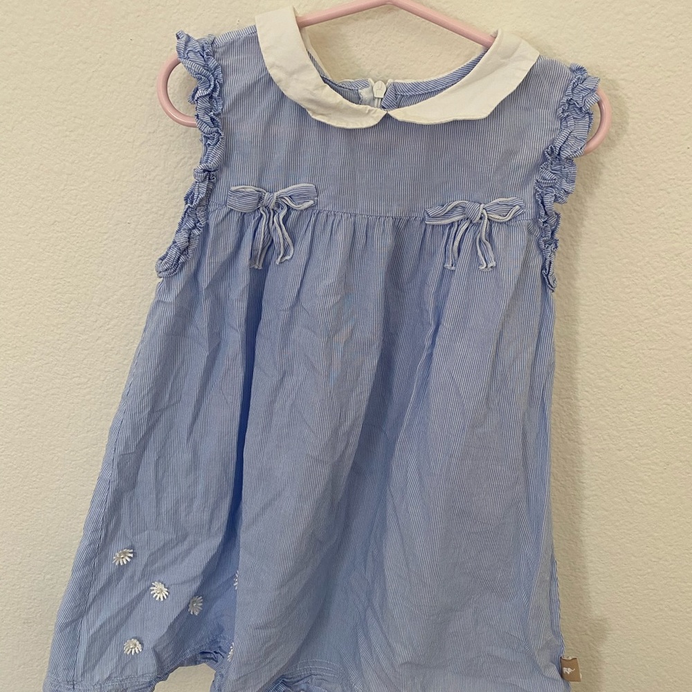 Baby blue dress for girl